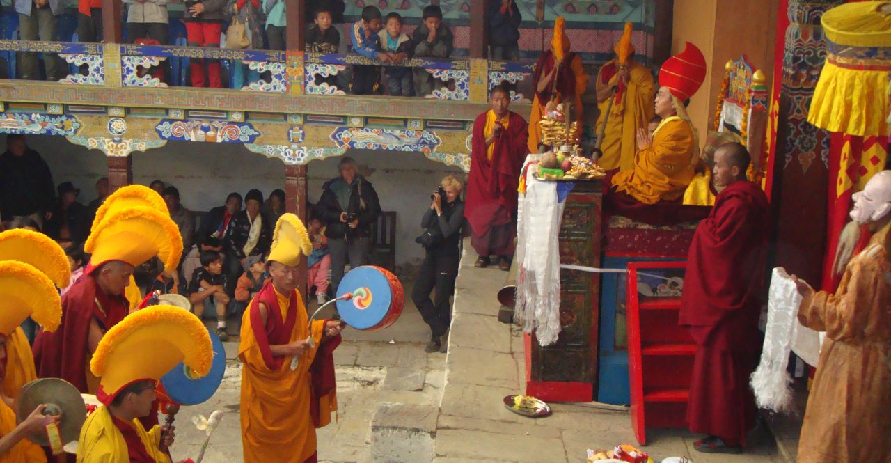Mani Rimdu Festival In Chiwong