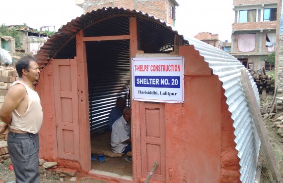 T-HELP relief work at Harishiddi and Bade Gaun